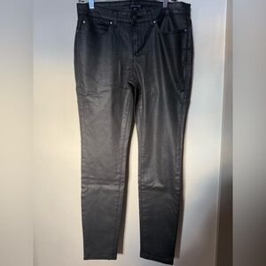 Eileen Fisher black skinny jeans